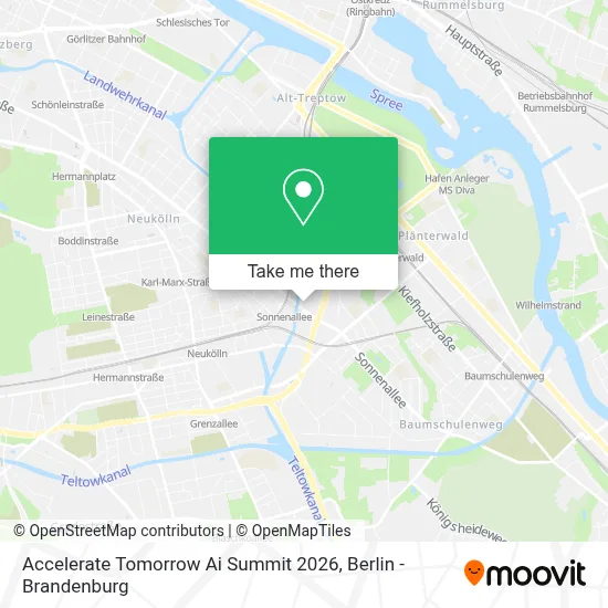 Accelerate Tomorrow Ai Summit 2026 map