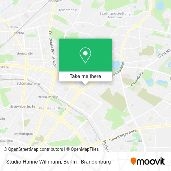 Studio Hanne Willmann map
