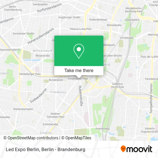 Led Expo Berlin map