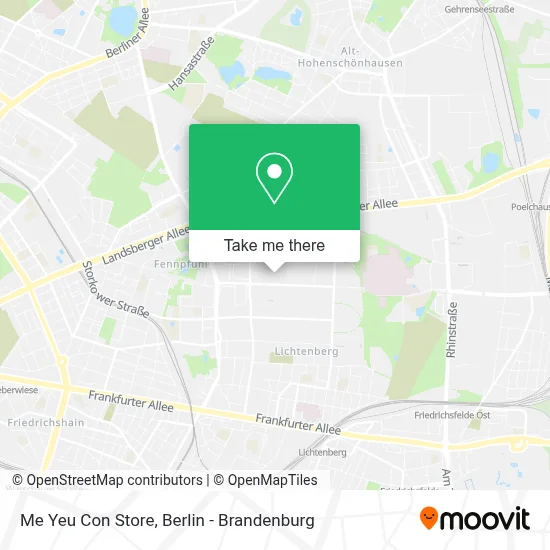 Me Yeu Con Store map