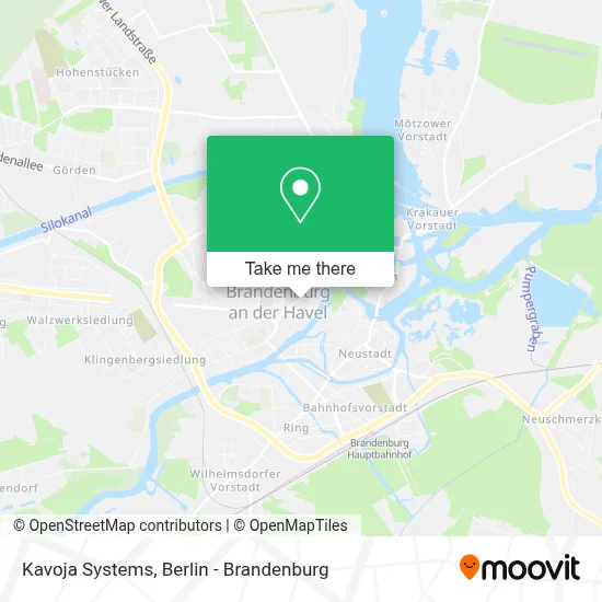 Kavoja Systems map