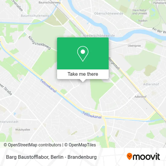 Barg Baustofflabor map