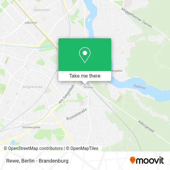 Rewe map