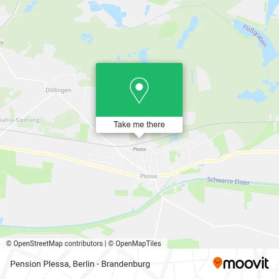 Pension Plessa map