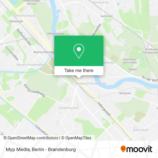 Myp Media map