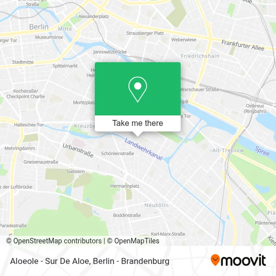 Aloeole - Sur De Aloe map