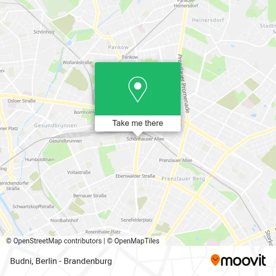 Budni map