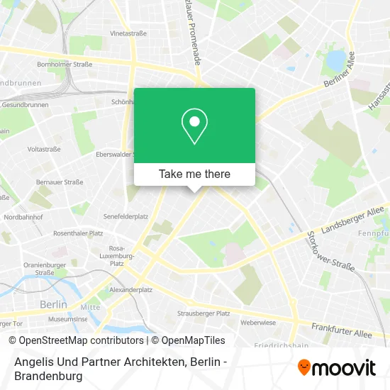 Angelis Und Partner Architekten map