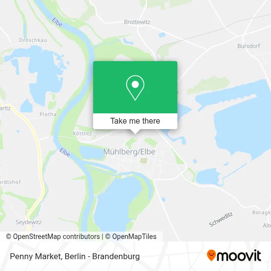 Penny Markt map