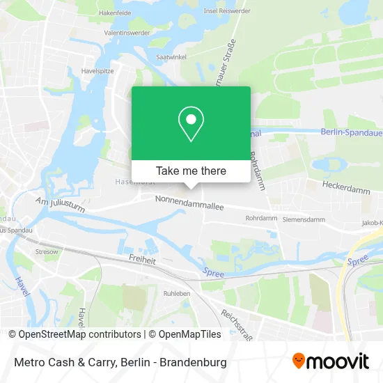 Metro Cash & Carry map
