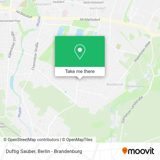 Duftig Sauber map