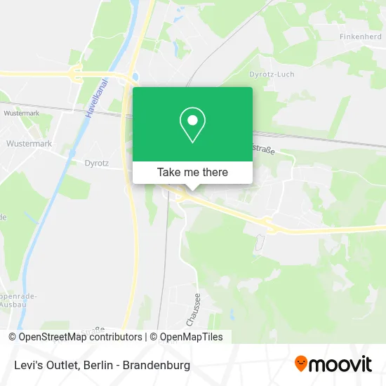 Levi's Outlet map