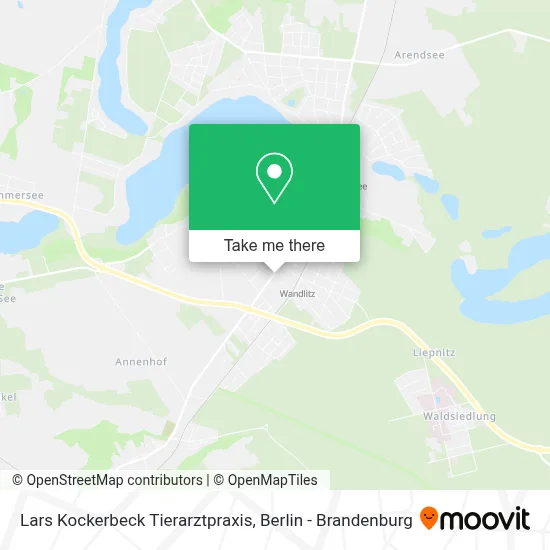 Lars Kockerbeck Tierarztpraxis map