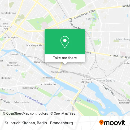 Stilbruch Kitchen map