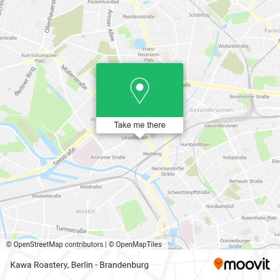 Kawa Roastery map