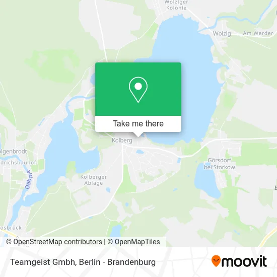 Teamgeist Gmbh map