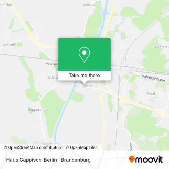 Haus Gappisch map