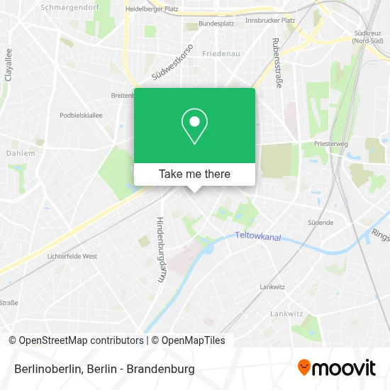 Berlinoberlin map