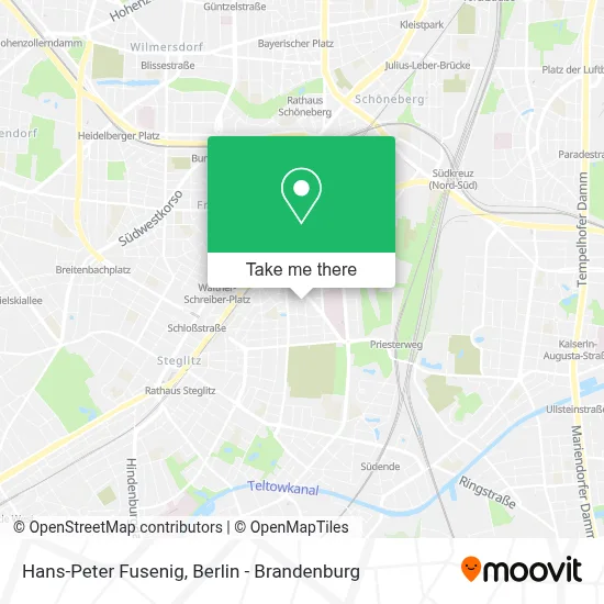 Hans-Peter Fusenig map