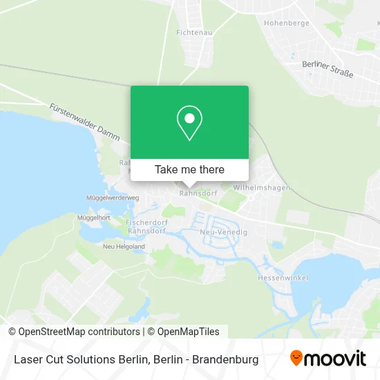 Laser Cut Solutions Berlin map