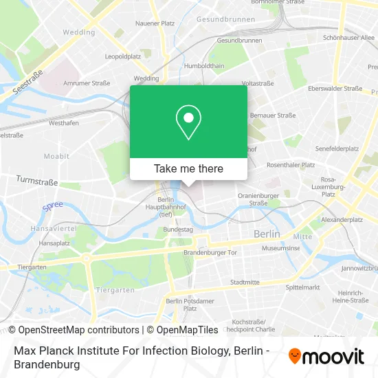Max Planck Institute For Infection Biology map