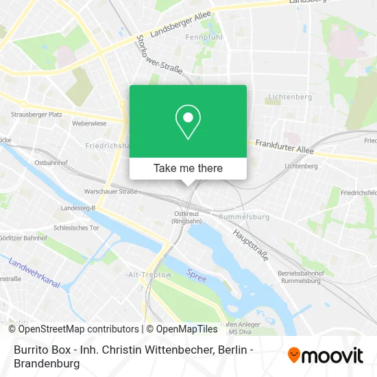 Burrito Box - Inh. Christin Wittenbecher map