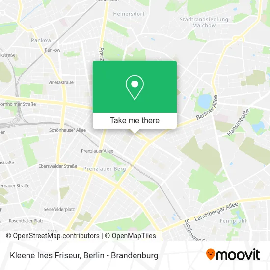 Kleene Ines Friseur map