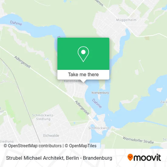Strubel Michael Architekt map