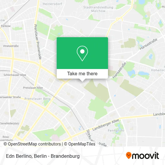 Edn Berlino map