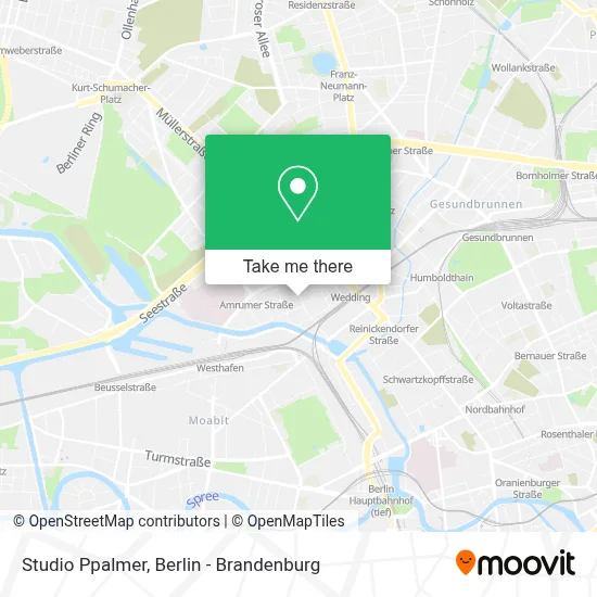 Studio Ppalmer map