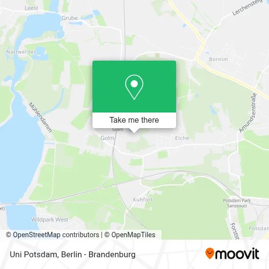 Uni Potsdam map