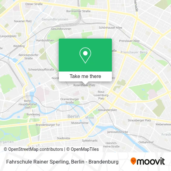 Fahrschule Rainer Sperling map