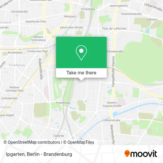 Ipgarten map