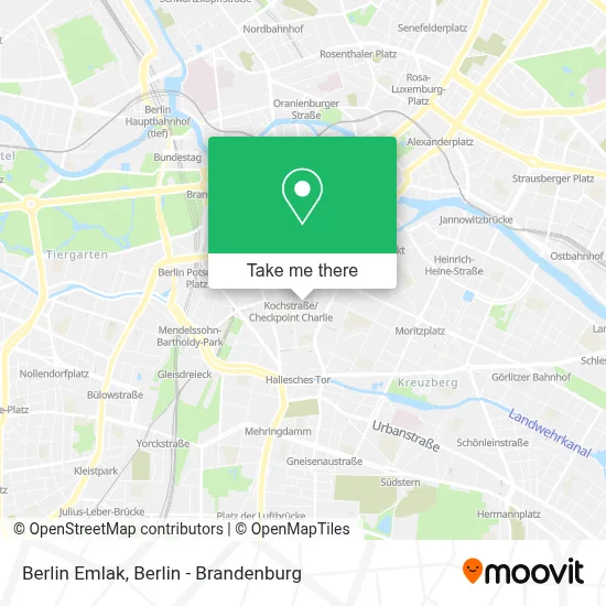 Berlin Emlak map