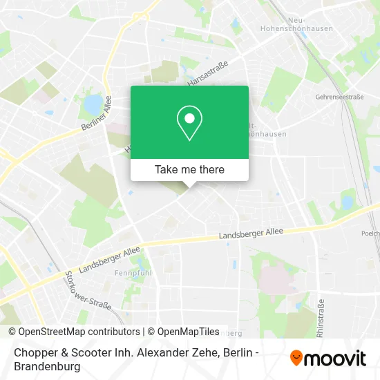 Chopper & Scooter Inh. Alexander Zehe map