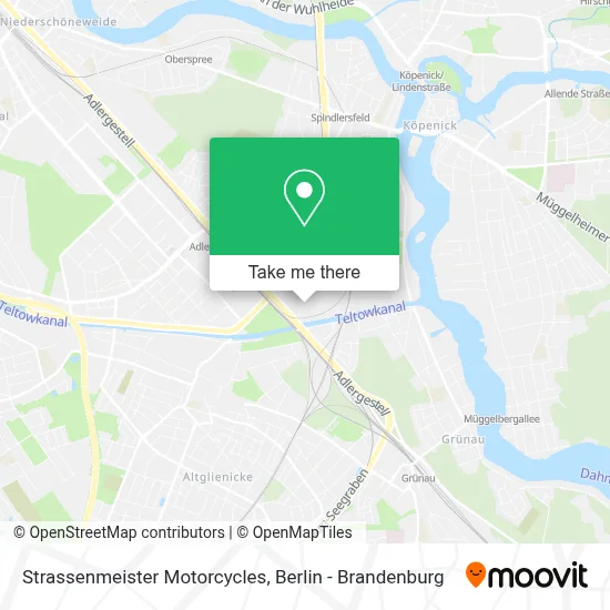 Strassenmeister Motorcycles map