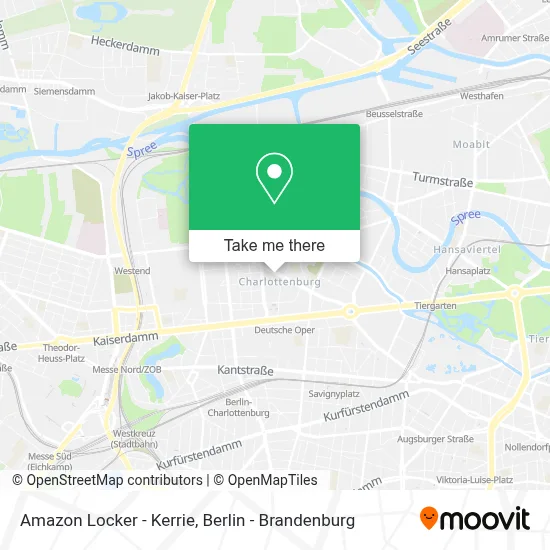 Amazon Locker - Kerrie map