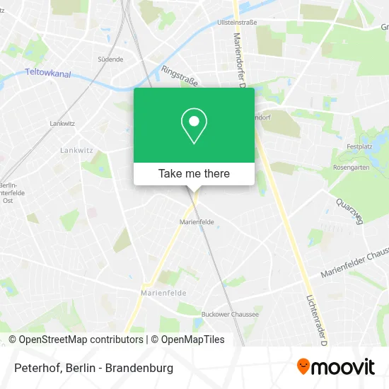 Peterhof map