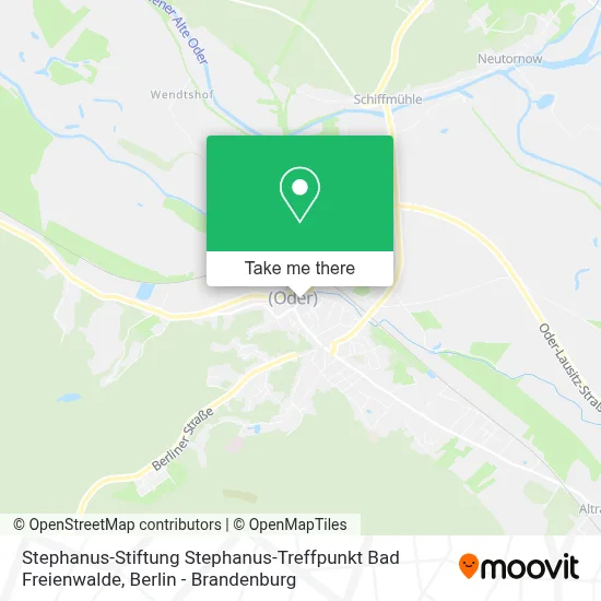 Stephanus-Stiftung Stephanus-Treffpunkt Bad Freienwalde map