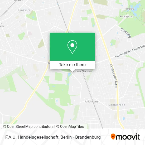 F.A.U. Handelsgesellschaft map