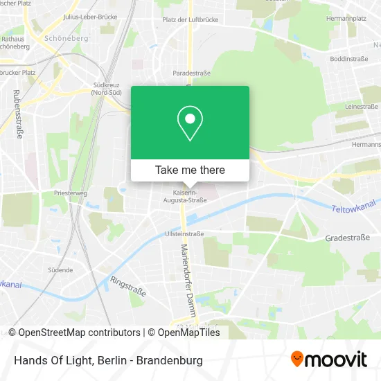 Hands Of Light map