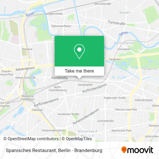Spanisches Restaurant map