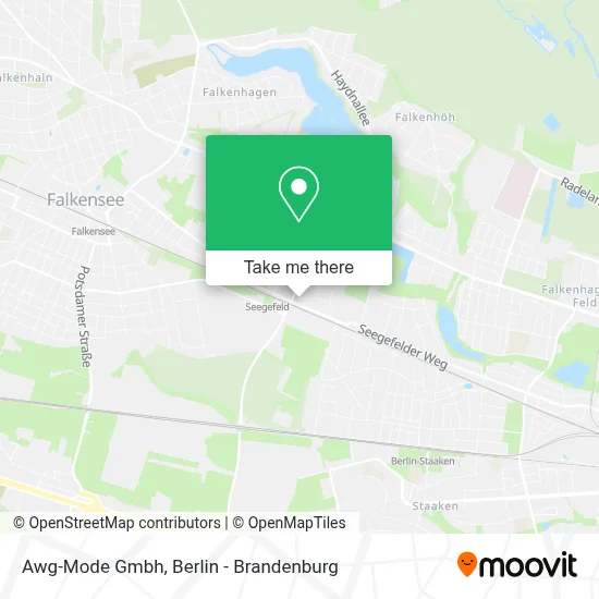Awg-Mode Gmbh map