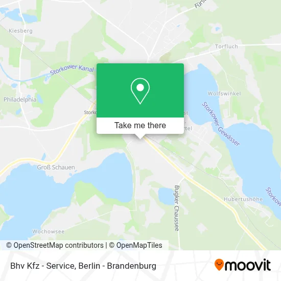 Bhv Kfz - Service map
