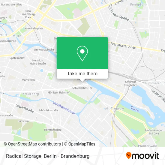 Radical Storage map