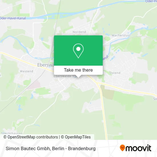 Simon Bautec Gmbh map
