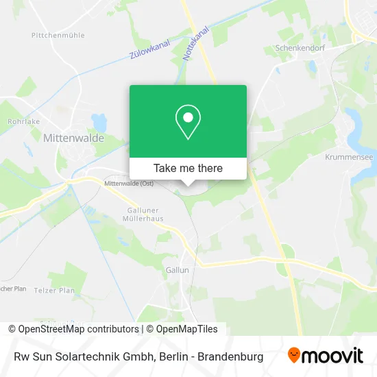 Rw Sun Solartechnik Gmbh map