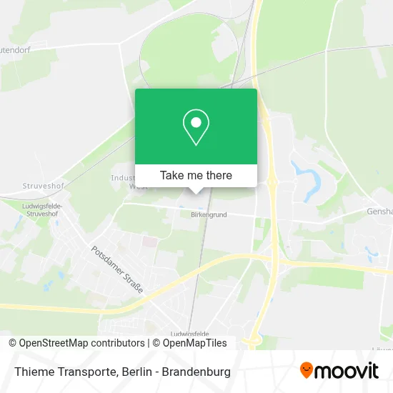 Thieme Transporte map