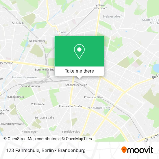 123 Fahrschule map