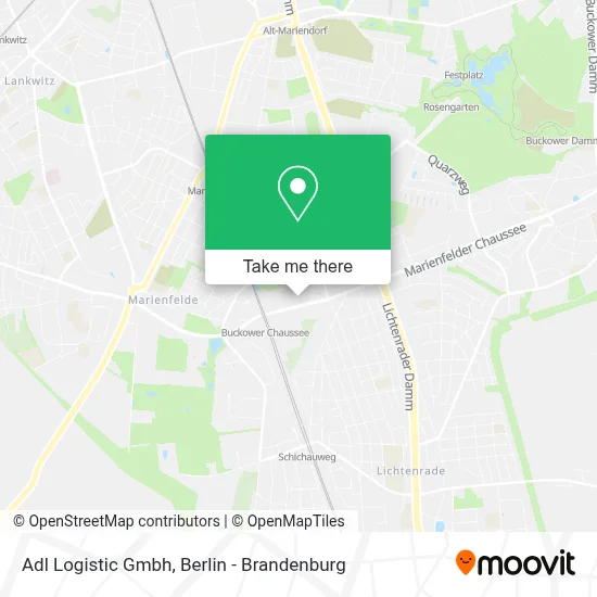 Adl Logistic Gmbh map